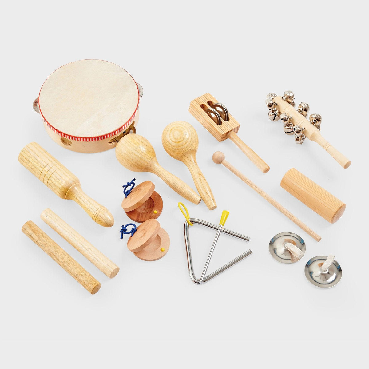 Set de 10 instruments de percussion - TickiT 85101 - Set musical