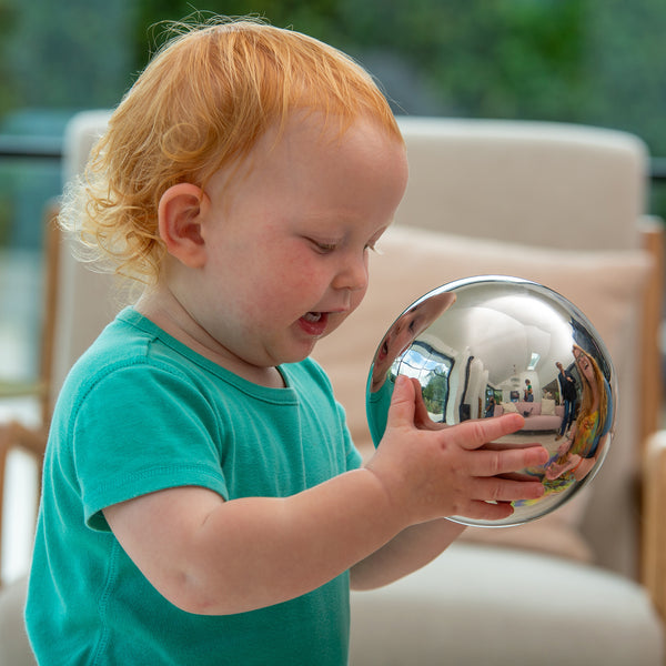 Sensory Reflective Silver Balls