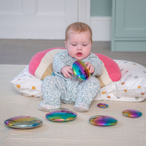 Sensory Reflective Colour Burst Buttons