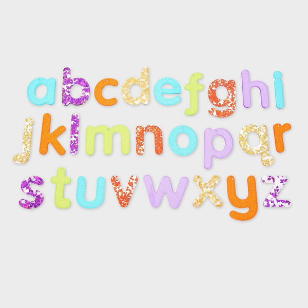 Rainbow Glitter Letters