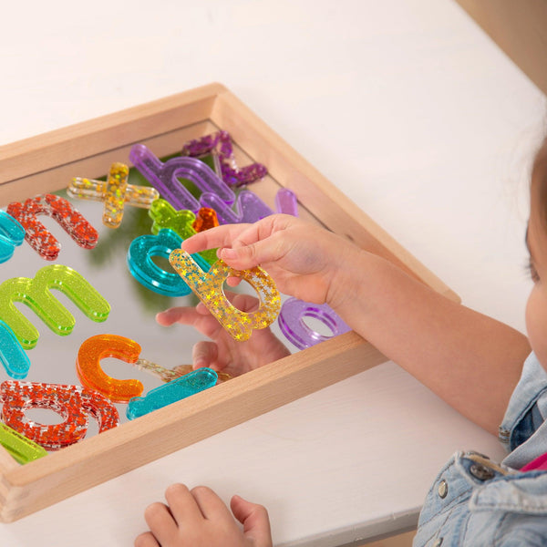 Rainbow Glitter Letters