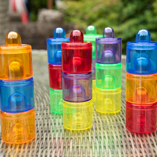 Translucent Colour Pots