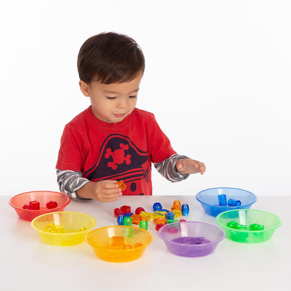 Translucent Colour Sorting Bowls