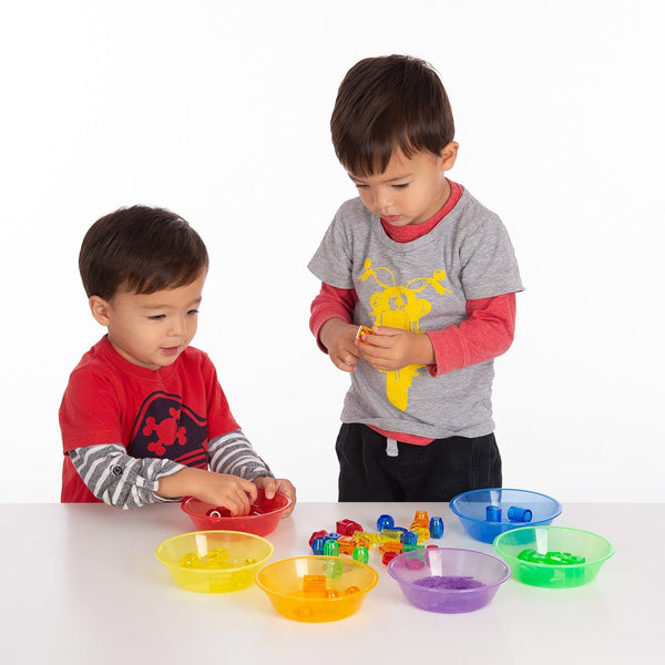 Translucent Colour Sorting Bowls