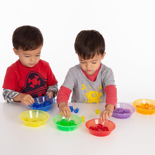 Translucent Colour Sorting Bowls