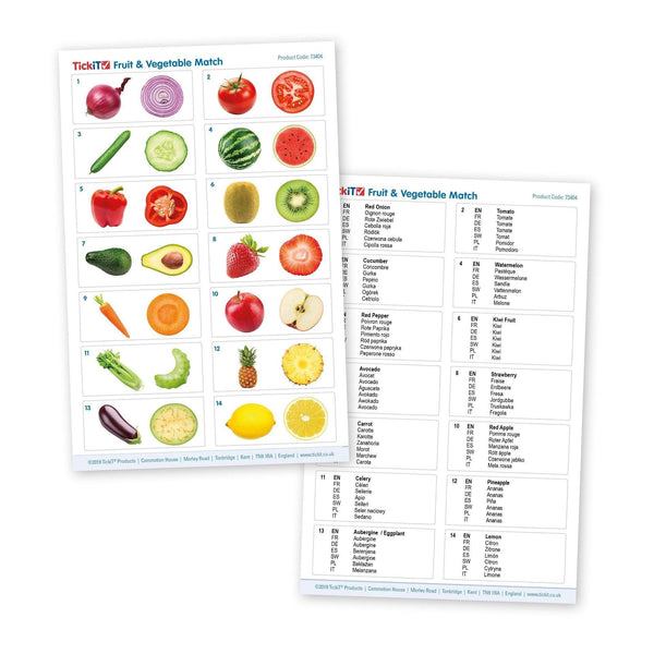 Fruit & Vegetable Match