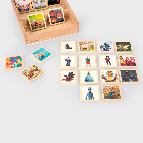 Wooden Story Tiles