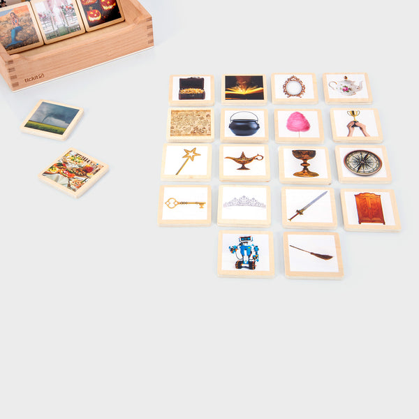 Wooden Story Tiles