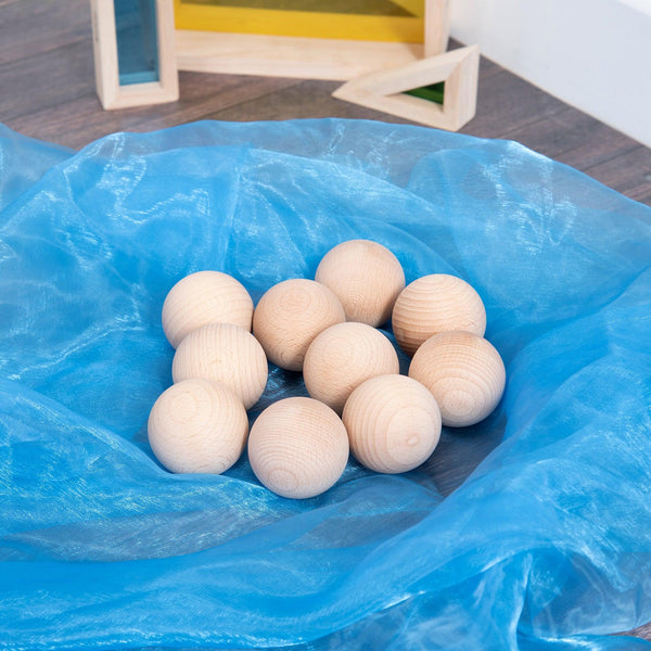 Natural Wooden Balls