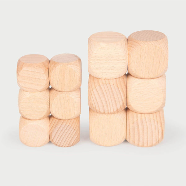 Natural Wooden Cubes