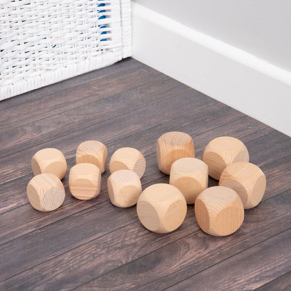 Natural Wooden Cubes