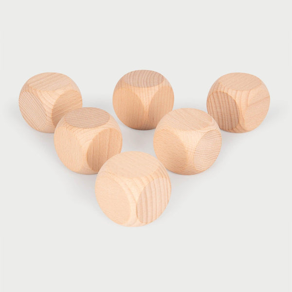 Natural Wooden Cubes