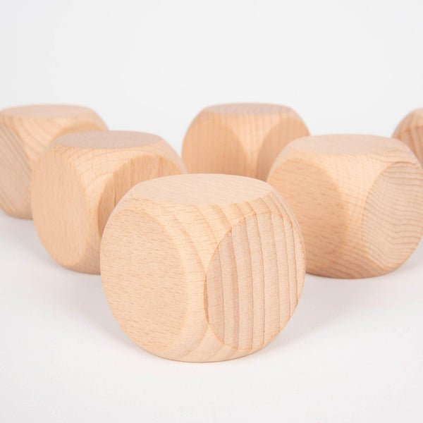 Natural Wooden Cubes