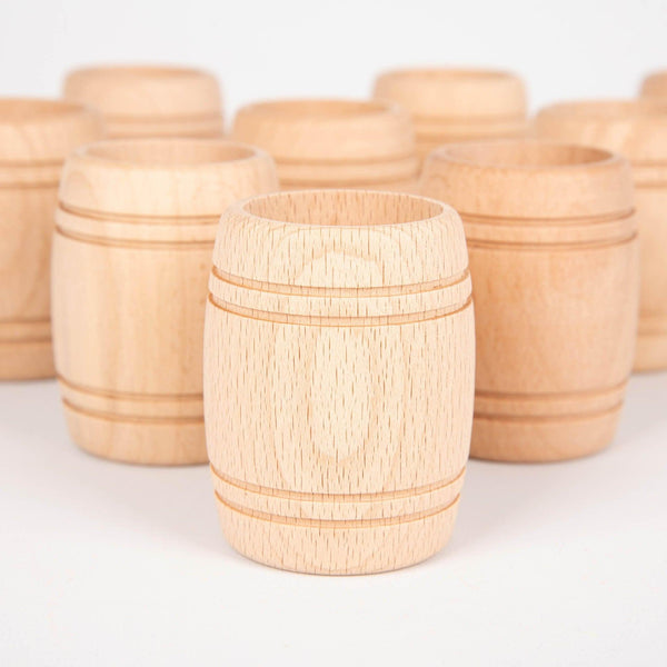 Natural Wooden Barrels