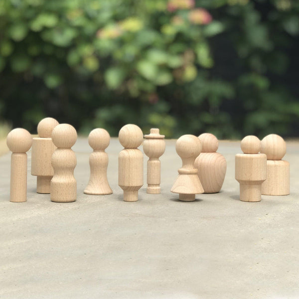 Wooden Community Figures