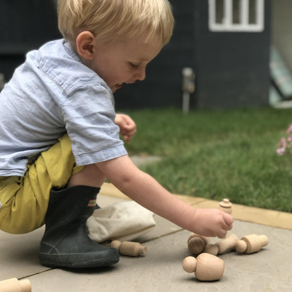 Wooden Community Figures