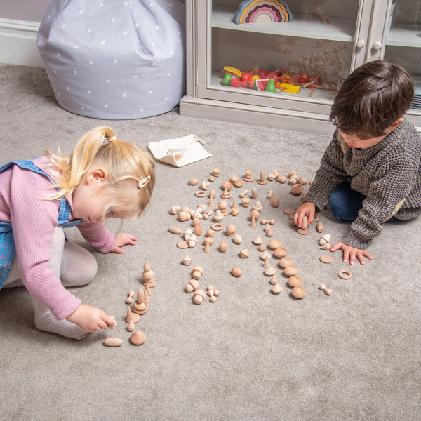 Wooden Treasures Natural Set