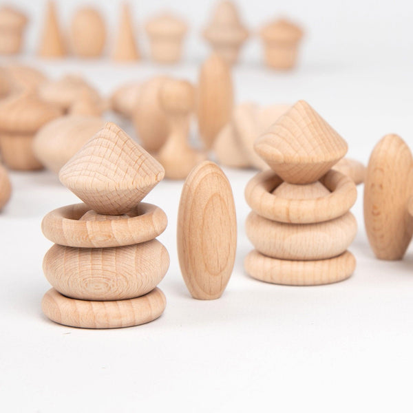 Wooden Treasures Natural Set