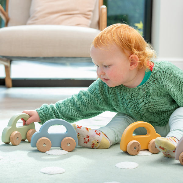 Wooden Car Green